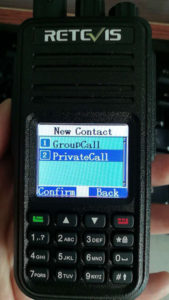 Retevis RT3s Privat Call