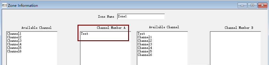 RT3S вибрати зону