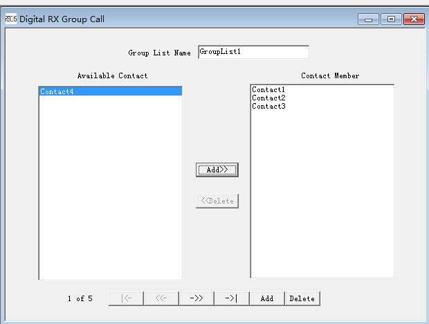 Retevis RT3S CPS інтерфейс